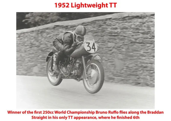 Framed Print : 1952 Lightweight TT Framed Print : 1952 Lightweight TT