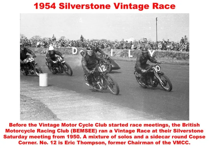 Framed Print : 1954 Silverstone Vintage Race Framed Print : 1954 Silverstone Vintage Race