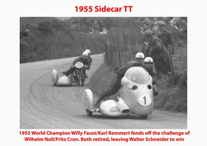 Framed Print : 1955 Sidecar TT Framed Print : 1955 Sidecar TT