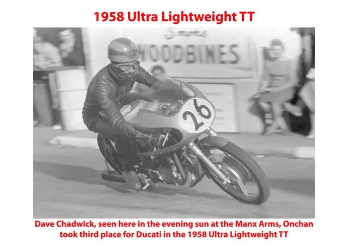 Framed Print : 1958 Ultra Lightweight TT Framed Print : 1958 Ultra Lightweight TT
