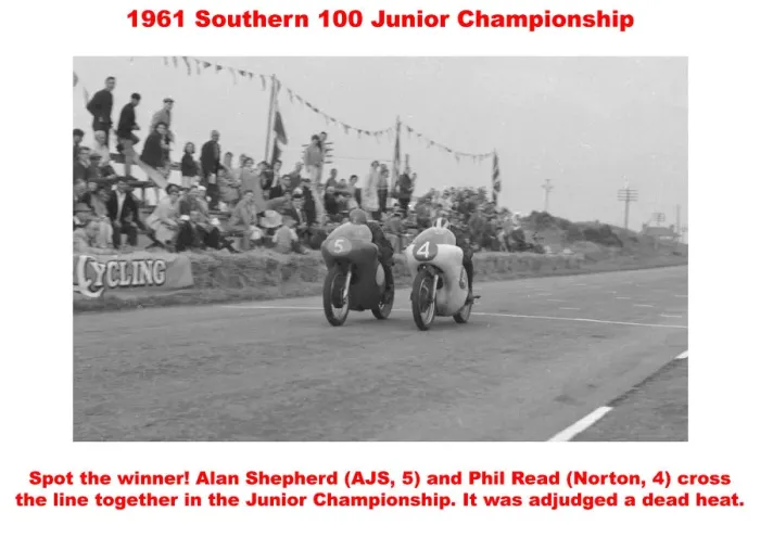 Framed Print : 1961 Southern 100 Junior Championship Framed Print : 1961 Southern 100 Junior Championship