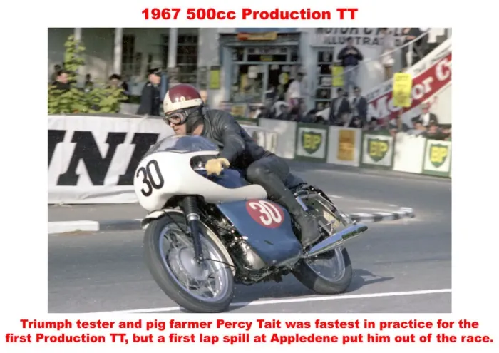Framed Print : 1967 500cc Production TT Framed Print : 1967 500cc Production TT