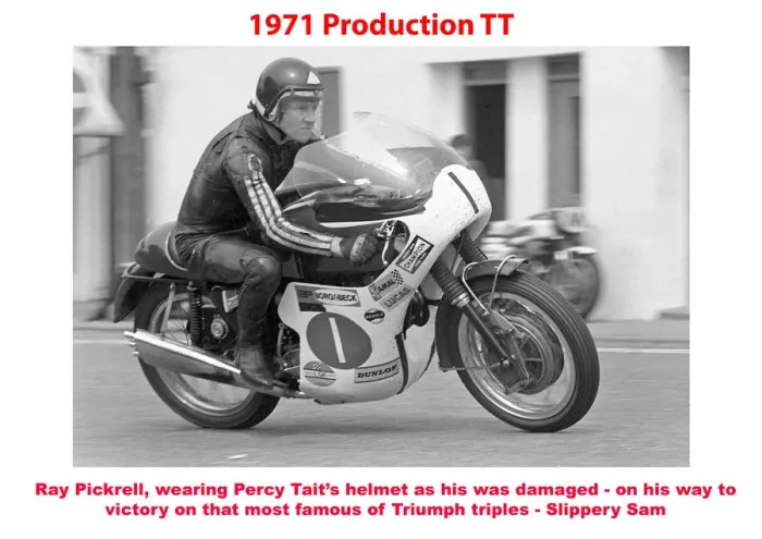 Framed Print : 1971 Production TT Framed Print : 1971 Production TT