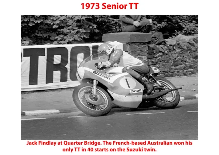 Framed Print : 1973 Senior TT Framed Print : 1973 Senior TT