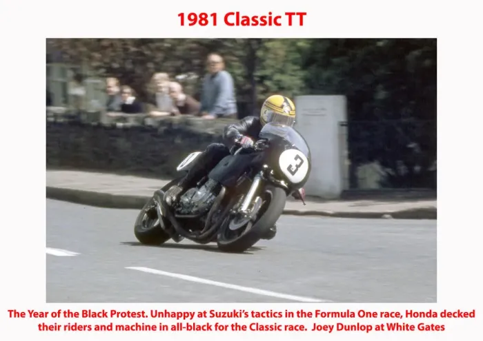 Framed Print : 1981 Classic TT Framed Print : 1981 Classic TT