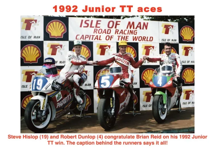 Framed Print : 1992 Junior TT aces Framed Print : 1992 Junior TT aces