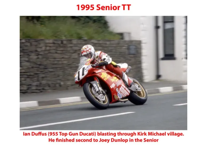 Framed Print : 1995 Senior TT Framed Print : 1995 Senior TT