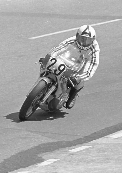 Abe Alexander (Yamaha) 1975 Junior TT