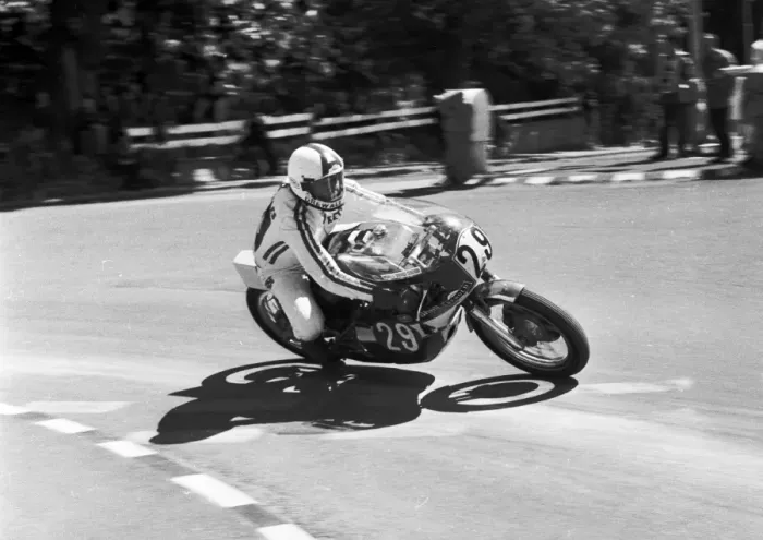 Framed Print : Abe Alexander (Yamsel) 1975 Junior TT Framed Print : Abe Alexander (Yamsel) 1975 Junior TT
