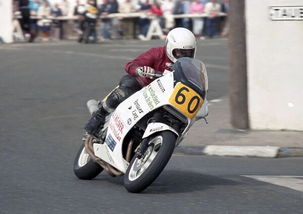 Adam Woodhall (Honda) 1986 Senior Manx Grand Prix