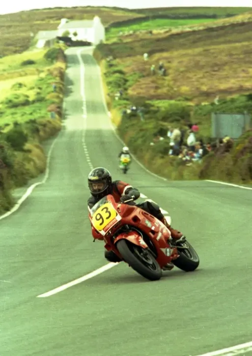 Framed Print : Aidan Plunkett (Honda) 1993 Senior Manx Grand Prix Framed Print : Aidan Plunkett (Honda) 1993 Senior Manx Grand Prix