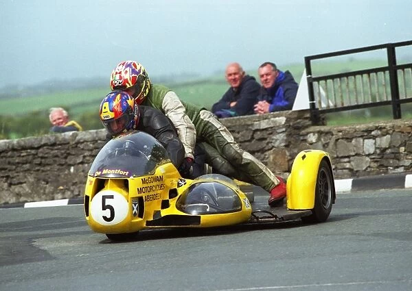 Alaistair Lewis & Bill Annandale (Lewis Triumph) 2002 Pre TT Classic