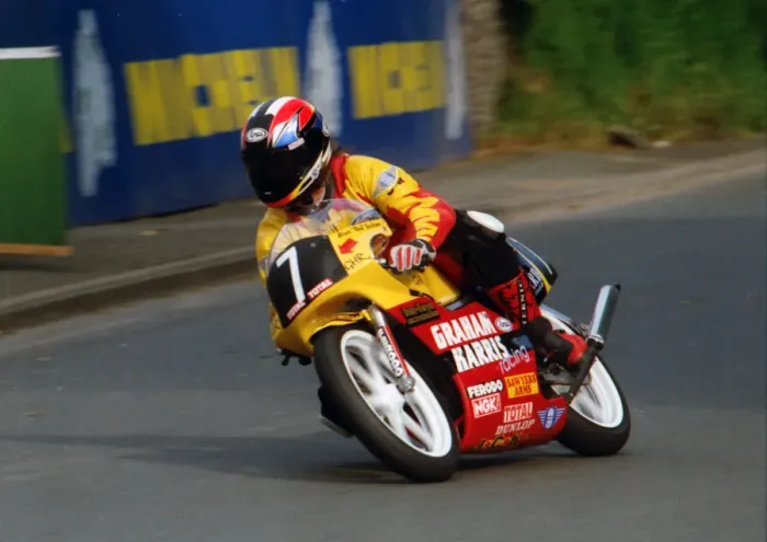 Framed Print : Alan Bud Jackson (GHR Honda) 1996 Ultra Lightweight TT Framed Print : Alan Bud Jackson (GHR Honda) 1996 Ultra Lightweight TT