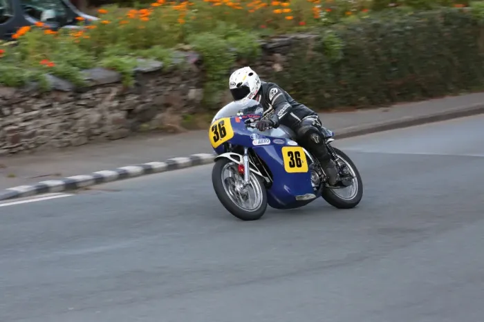 Framed Print : Alan Bud Jackson (Norton) 2015 Senior Classic TT