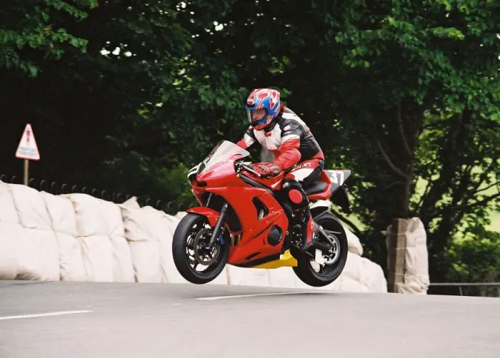 Framed Print : Alan Bud Jackson (Yamaha) 2004 Production 600 TT Framed Print : Alan Bud Jackson (Yamaha) 2004 Production 600 TT