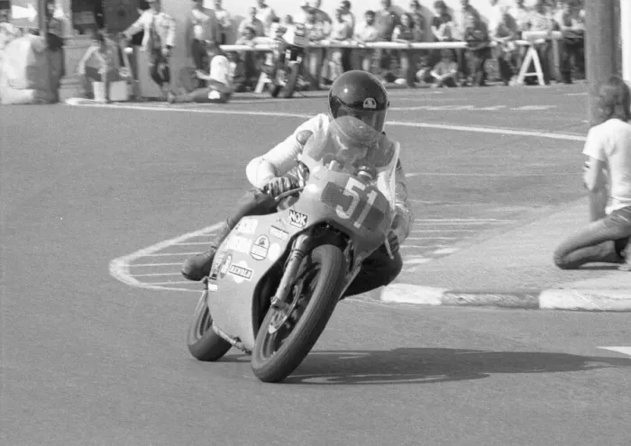 Framed Print : Alan Cathcart (Laverda) 1984 Formula 2 TT Framed Print : Alan Cathcart (Laverda) 1984 Formula 2 TT