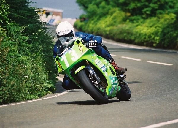 Alan Chamley (Kawasaki) 2004 Lightweight 400 TT