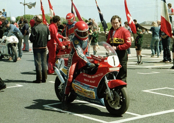 Alan Jackson (Harris Yoshimura Suzuki) 1984 Formula One TT