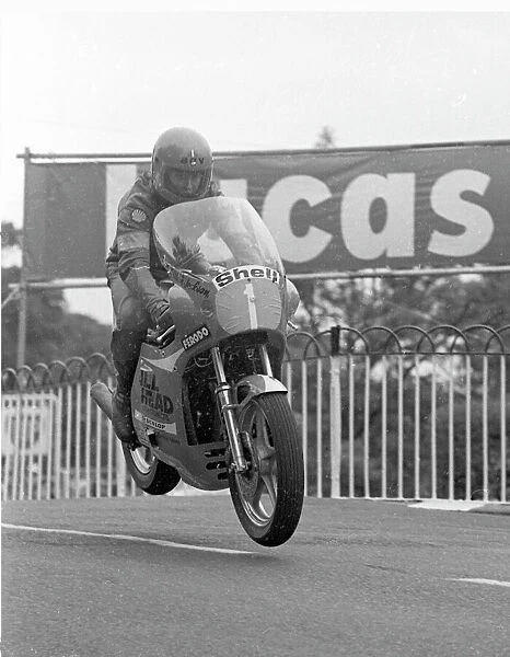 Alan Jackson (Honda) 1978 Formula Two TT practice