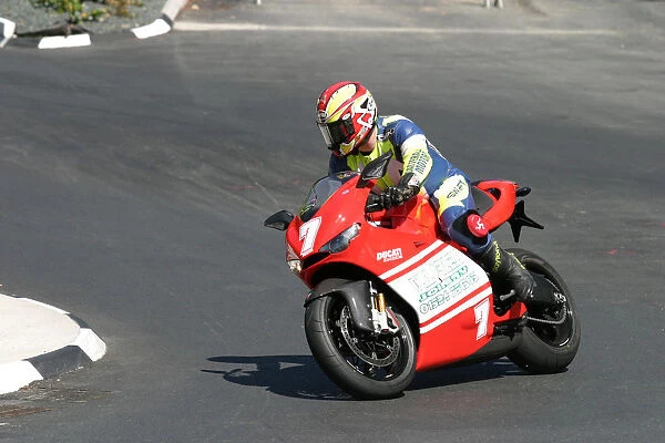 Alan Jackson jnr (Ducati) 2008 Ducati Parade Lap