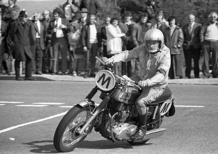 Framed Print : Alan Kipper Killip (Triumph) 1975 Jurby Road Framed Print : Alan Kipper Killip (Triumph) 1975 Jurby Road