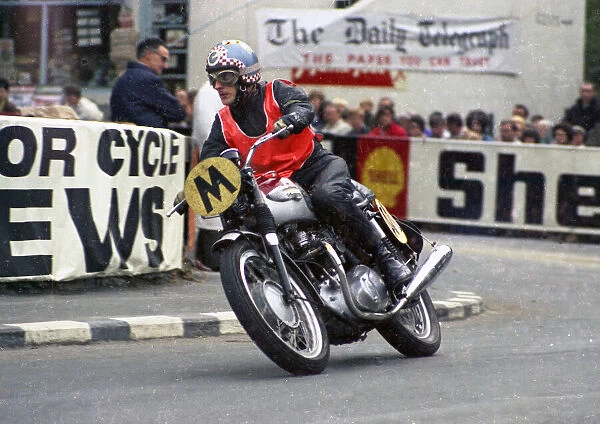 Alan Kipper Killip (Triumph Travelling marshal) 1968 Manx Grand Prix