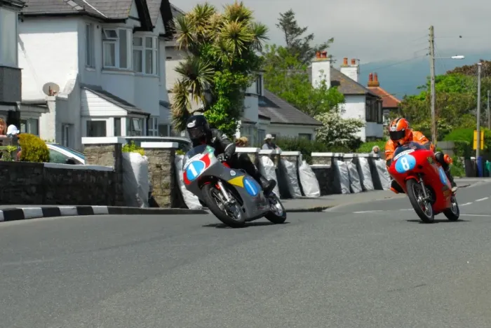 Framed Print : Alan Oversby (Honda) and Roy Richardson (Honda) 2014 Pre TT Classic Framed Print : Alan Oversby (Honda) and Roy Richardson (Honda) 2014 Pre TT Classic