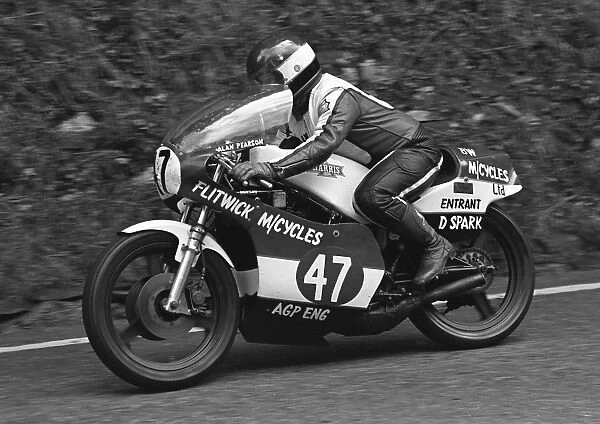 Alan Pearson (Harris Yamaha) 1979 Junior Newcomers Manx Grand Prix