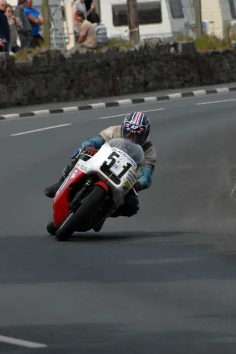 Framed Print : Alan Phillips (Rob North BSA) 2010 Pre TT Classic