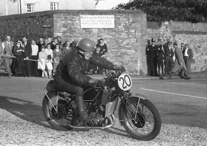 Framed Print : Alan Raynor (Scott) 1956 Southern 100 Framed Print : Alan Raynor (Scott) 1956 Southern 100