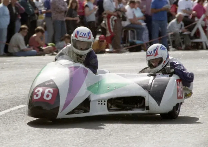 Framed Print : Alan Shand & Neil Miller (Baker Honda) 1993 Sidecar TT Framed Print : Alan Shand & Neil Miller (Baker Honda) 1993 Sidecar TT