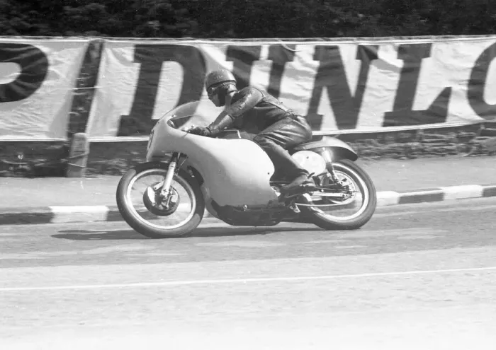 Framed Print : Alan Shepherd (AJS) 1959 Junior TT Framed Print : Alan Shepherd (AJS) 1959 Junior TT