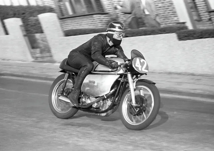 Framed Print : Alan Trow Norton 1957 TT Framed Print : Alan Trow Norton 1957 TT