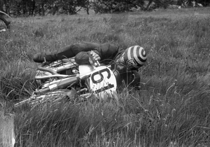 Framed Print : Albert Moule (Mondial) 1953 Lightweight TT Framed Print : Albert Moule (Mondial) 1953 Lightweight TT