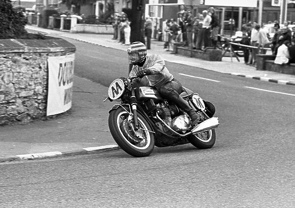 Albert Moule (Triumph) 1973 Manx Grand Prix
