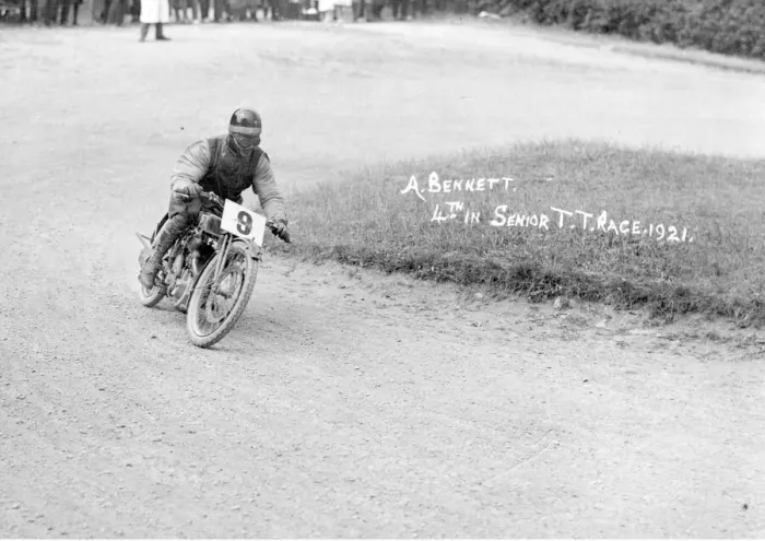 Framed Print : Alec Bennett (Sunbeam) 1921 Senior TT Framed Print : Alec Bennett (Sunbeam) 1921 Senior TT