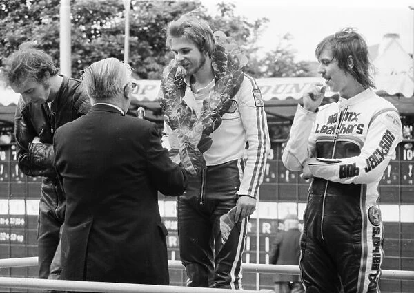 Alec Swallow, Cliff Paterson & Bob Jackson 1978 Lightweight Manx Grand Prix