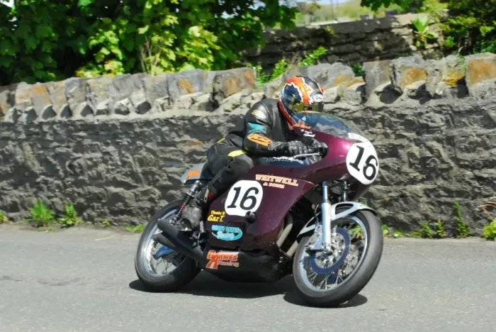 Framed Print : Alec Whitwell (Honda) 2015 Pre TT Classic Framed Print : Alec Whitwell (Honda) 2015 Pre TT Classic