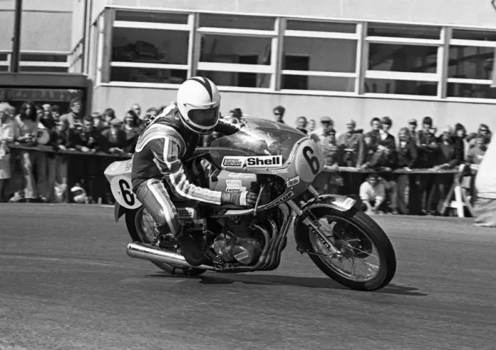 Framed Print : Alex Ayers (Honda) 1975 Production TT Framed Print : Alex Ayers (Honda) 1975 Production TT