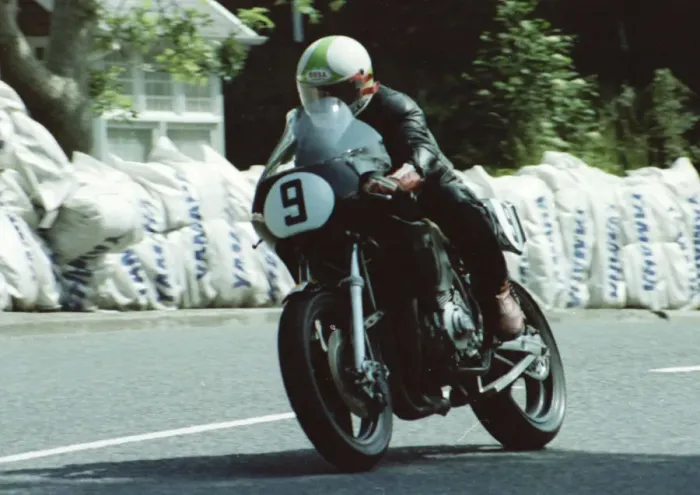 Framed Print : Alex George (Black Protest Honda) 1981 Classic TT Framed Print : Alex George (Black Protest Honda) 1981 Classic TT