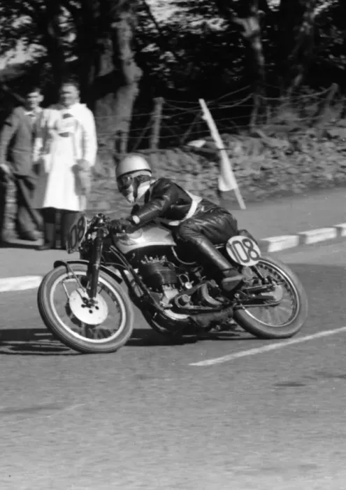 Framed Print : Alexander Hislop (BSA) 1958 Junior Manx Grand Prix Framed Print : Alexander Hislop (BSA) 1958 Junior Manx Grand Prix