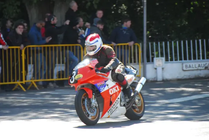 Framed Print : Alexander Lawson (Honda) 2014 Parade Lap