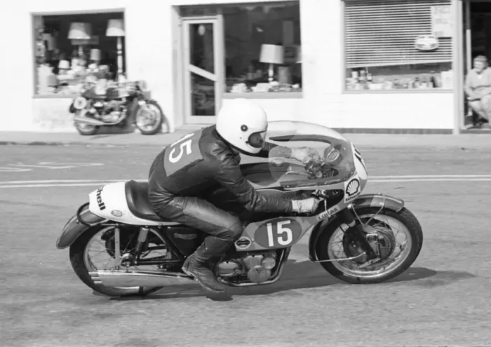 Framed Print : Aliastair Copland (Triumph) 1972 Production TT Framed Print : Aliastair Copland (Triumph) 1972 Production TT