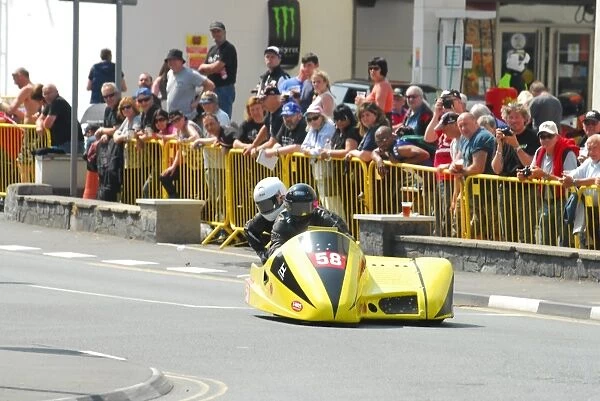 Alistair Hawkins & Ben McBride (Shelbourne) 2016 Sidecar 2 TT