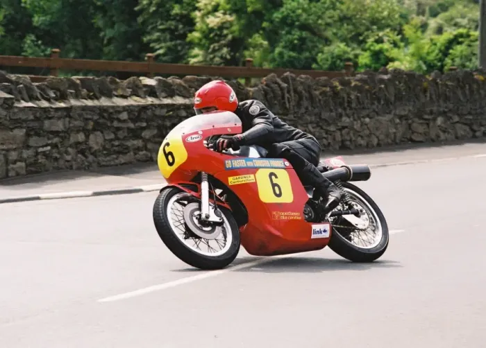 Framed Print : Allan Brew (Seeley) 2004 Pre TT Classic Framed Print : Allan Brew (Seeley) 2004 Pre TT Classic