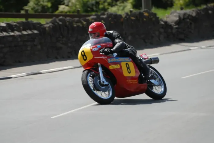 Framed Print : Allan Brew (Seeley G50) 2007 Classic TT
