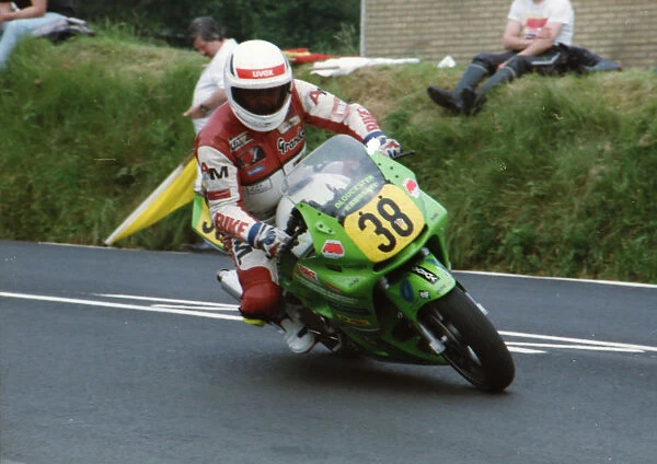 Allan Warner (Kawasaki) 1993 Supersport 600 TT