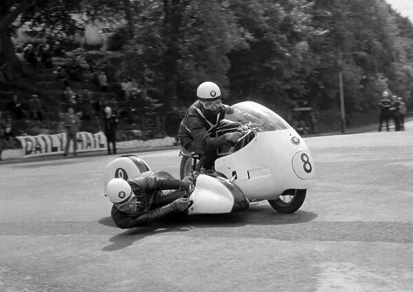 Alwyn Ritter & Emil Horner (BMW) 1960 Sidecar
