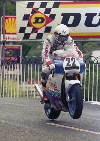 Anders Andersson (Suzuki) 1987 Formula One TT