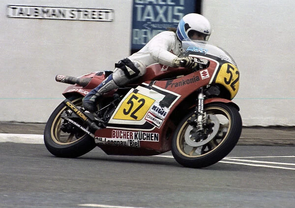 Andreas Hoffmann (Suzuki) 1981 Senior TT